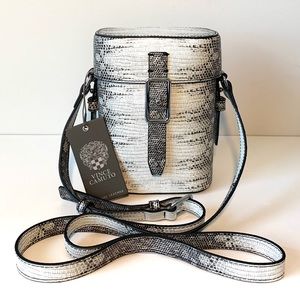 NWT Vince Camuto Pema Reptile Print Crossbody Handbag